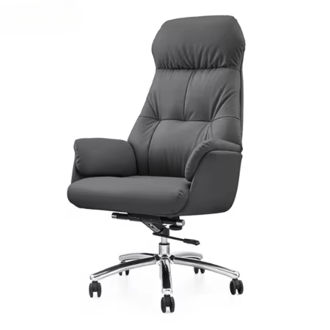 Ghế xoay giám đốc văn phòng bọc da blak, grey: SG - 3808 - $hienthicat